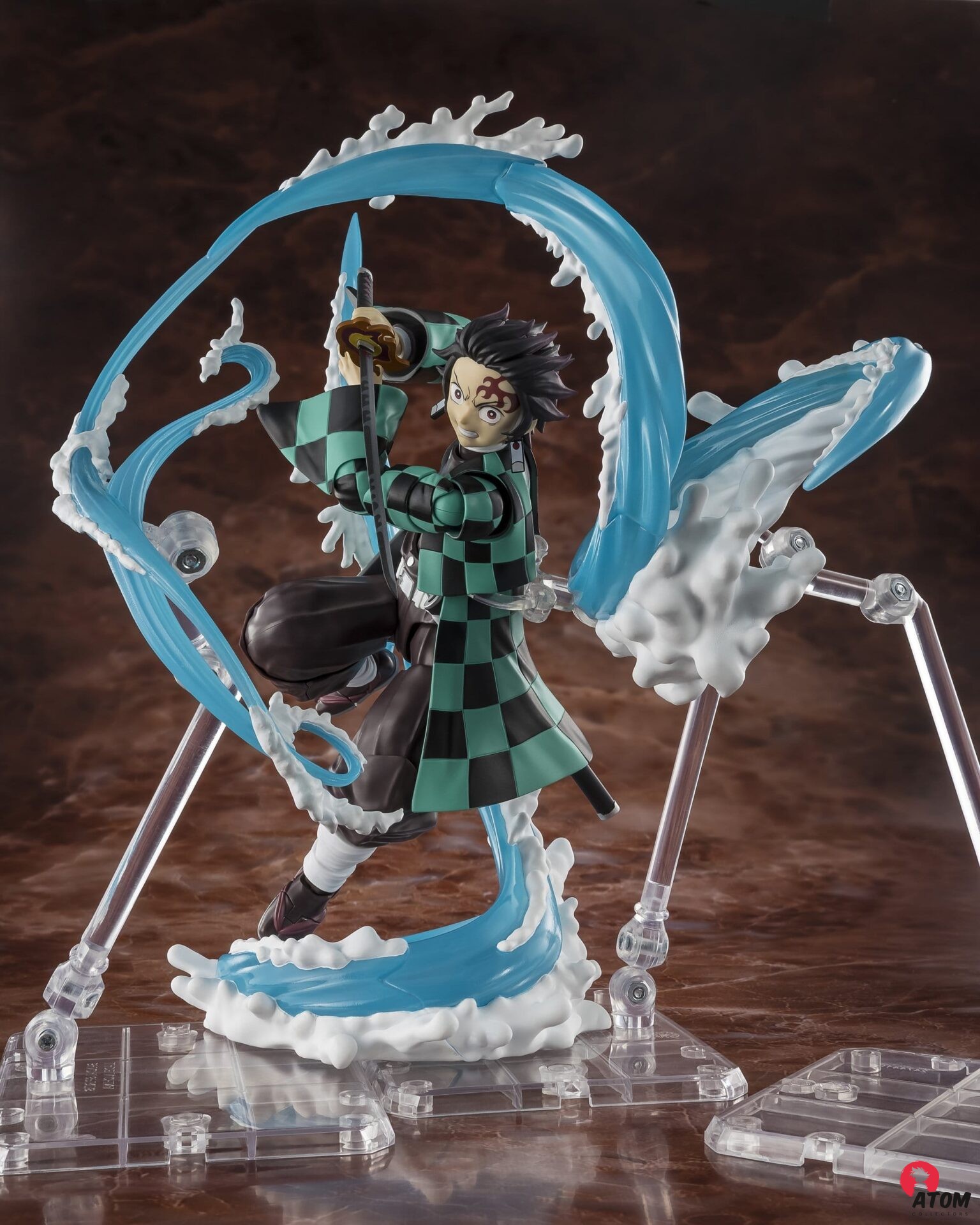 Demon Slayer: Kimetsu no Yaiba - Accessoires S.H. Figuarts - Tanjiro Kamado & Giyu Tomioka Water Breathing Option Parts Set - Tamashii Nations – Image 4