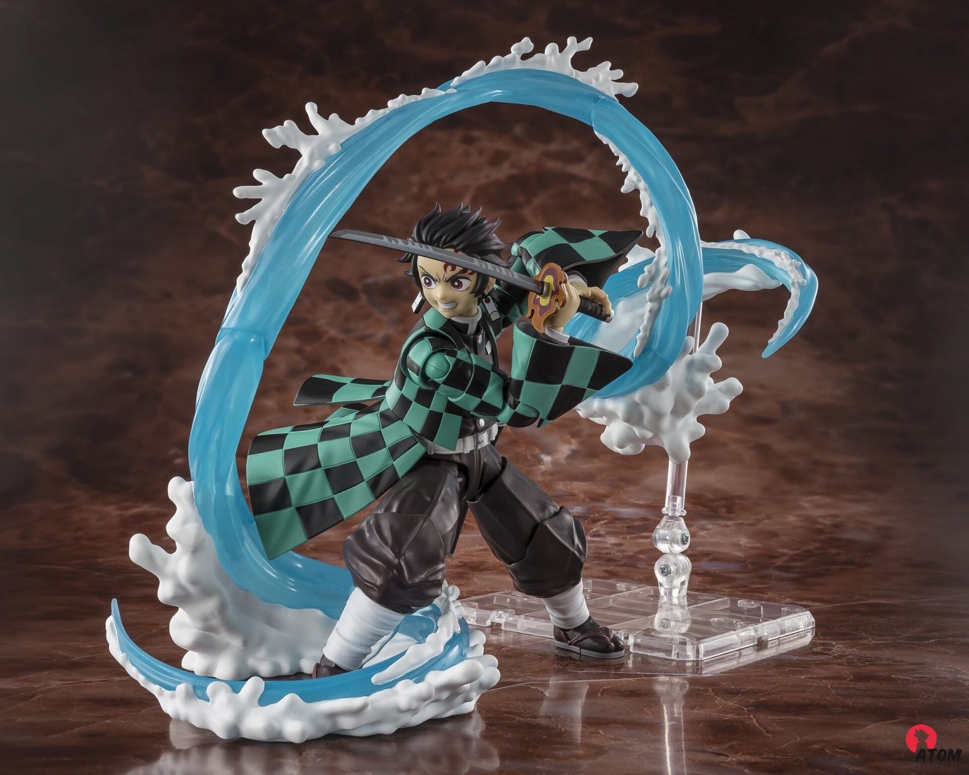 Demon Slayer: Kimetsu no Yaiba - Accessoires S.H. Figuarts - Tanjiro Kamado & Giyu Tomioka Water Breathing Option Parts Set - Tamashii Nations – Image 3