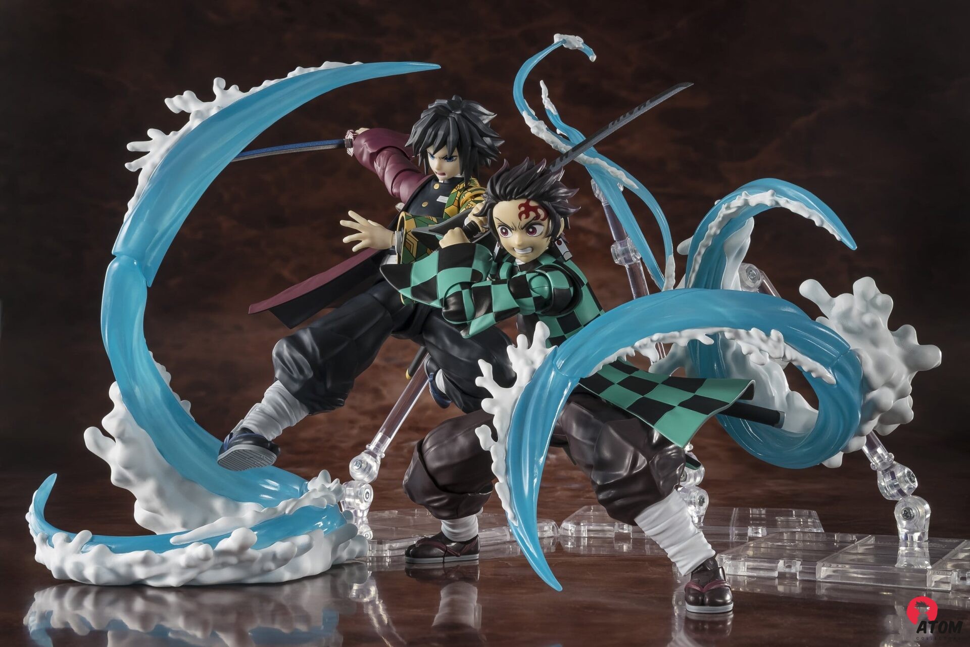 Demon Slayer: Kimetsu no Yaiba - Accessoires S.H. Figuarts - Tanjiro Kamado & Giyu Tomioka Water Breathing Option Parts Set - Tamashii Nations – Image 6