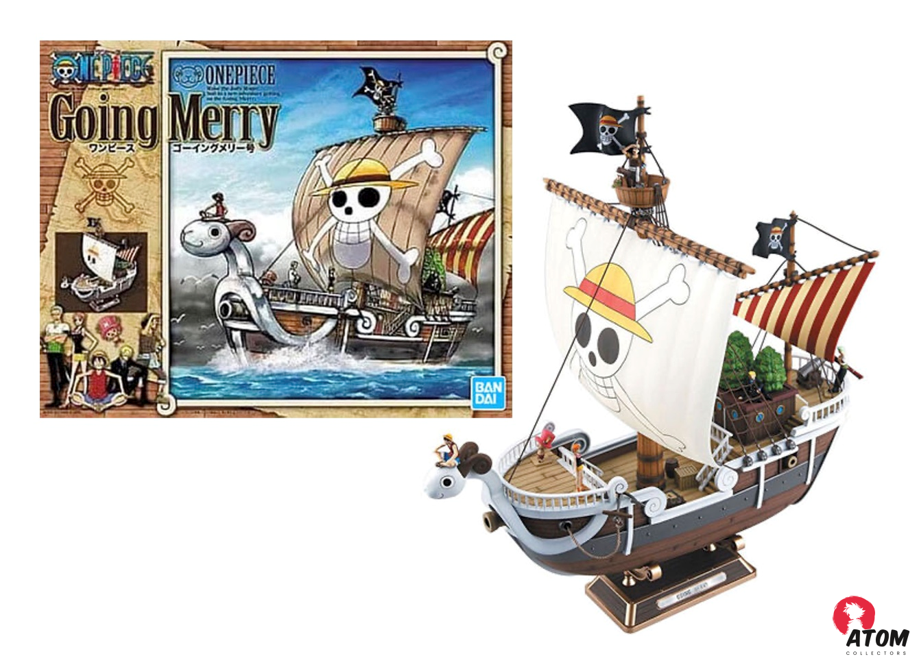 One Piece - Model kit -Ship - Going Merry - (30 cm). Bandai Tamashii Nations