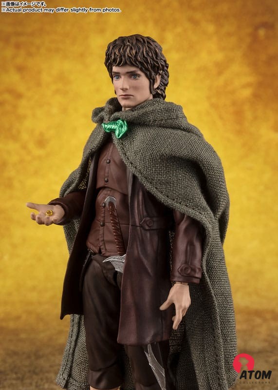 Figurine S.H Figuarts - Lord of the Rings - Frodon Baggins & Gollum (12 et 6 cm). Bandai Tamashii Nations – Image 4