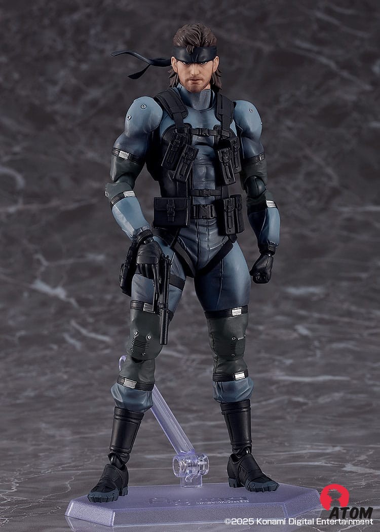 Metal Gear Solid 2 - Sons of Liberty - Figurine Figma Solid Snake MGS2 Ver. Updated Edition - (16 cm) - Max Factory