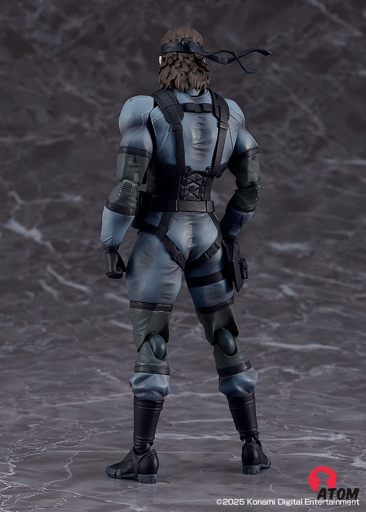 Metal Gear Solid 2 - Sons of Liberty - Figurine Figma Solid Snake MGS2 Ver. Updated Edition - (16 cm) - Max Factory – Image 2