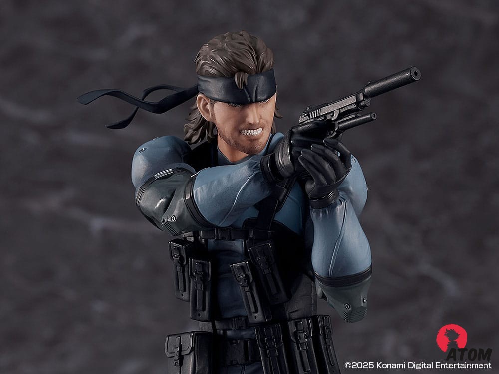 Metal Gear Solid 2 - Sons of Liberty - Figurine Figma Solid Snake MGS2 Ver. Updated Edition - (16 cm) - Max Factory – Image 4