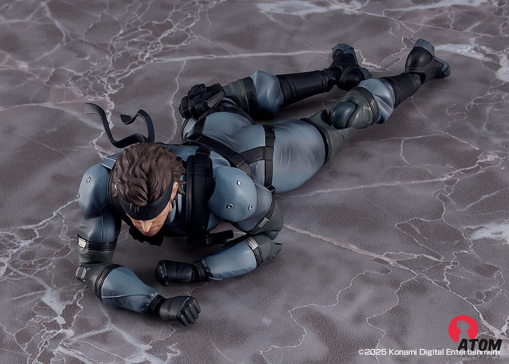 Metal Gear Solid 2 - Sons of Liberty - Figurine Figma Solid Snake MGS2 Ver. Updated Edition - (16 cm) - Max Factory – Image 5