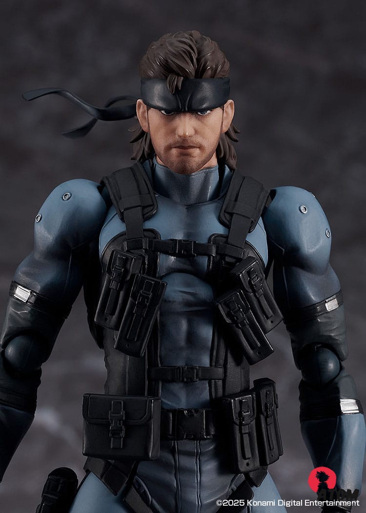 Metal Gear Solid 2 - Sons of Liberty - Figurine Figma Solid Snake MGS2 Ver. Updated Edition - (16 cm) - Max Factory – Image 3