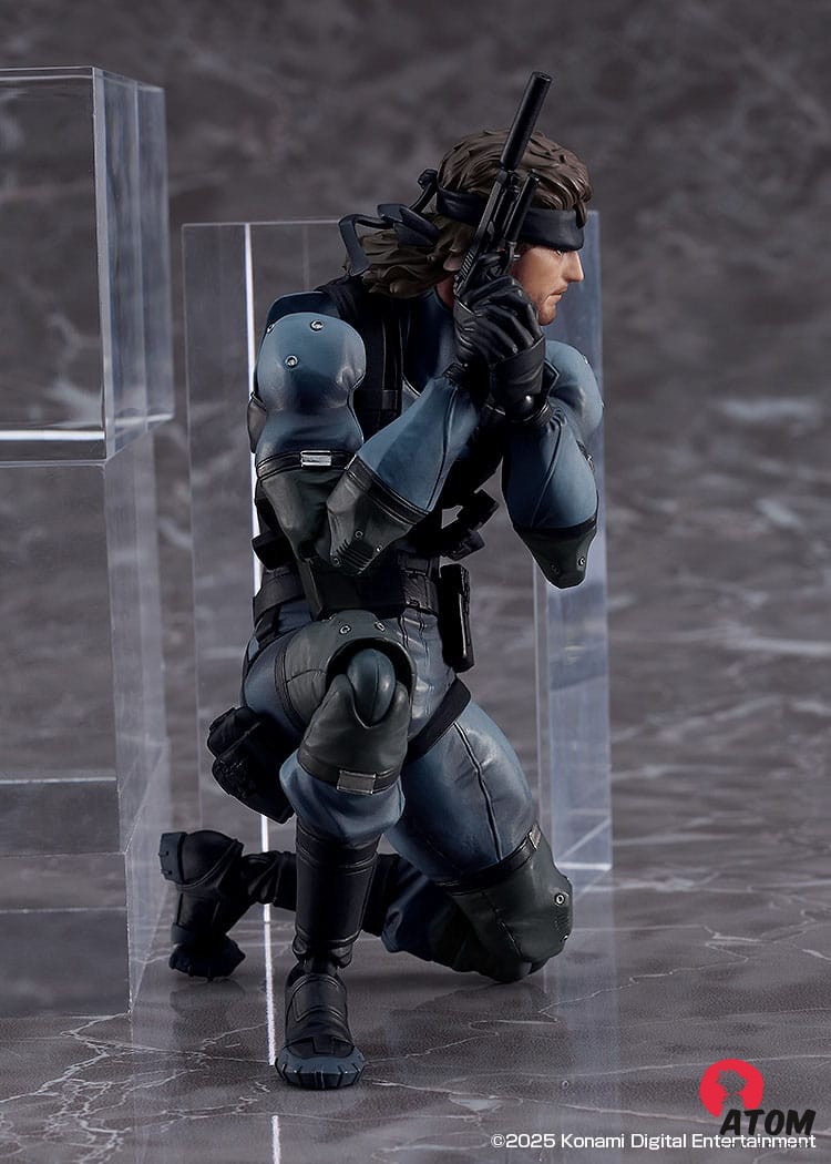 Metal Gear Solid 2 - Sons of Liberty - Figurine Figma Solid Snake MGS2 Ver. Updated Edition - (16 cm) - Max Factory – Image 6