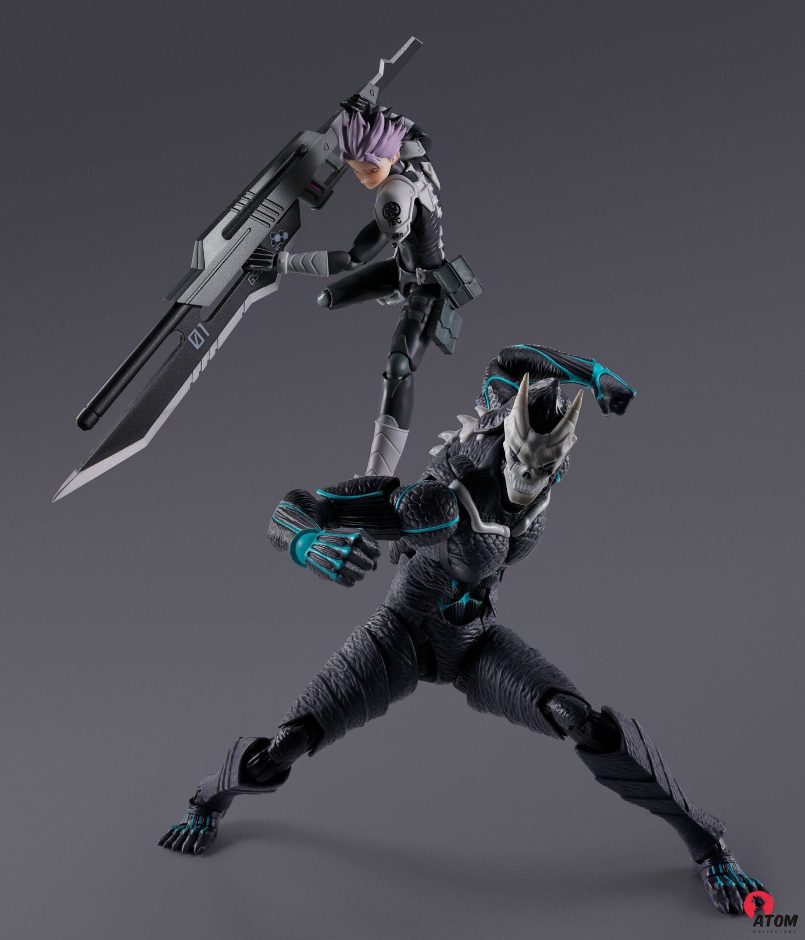 Figurine S.H. Figuarts Kaiju No. 8 Gen Narumi (15cm). Bandai Tamashii Nations – Image 5