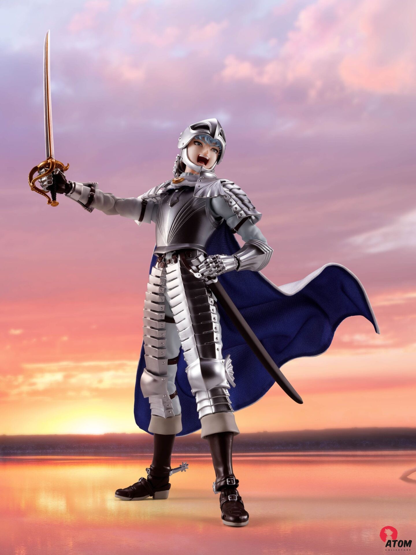 Figurine S.H. Figuarts Berserk - Griffith - The Band of the Hawk (16cm). Bandai Tamashii Nations – Image 4