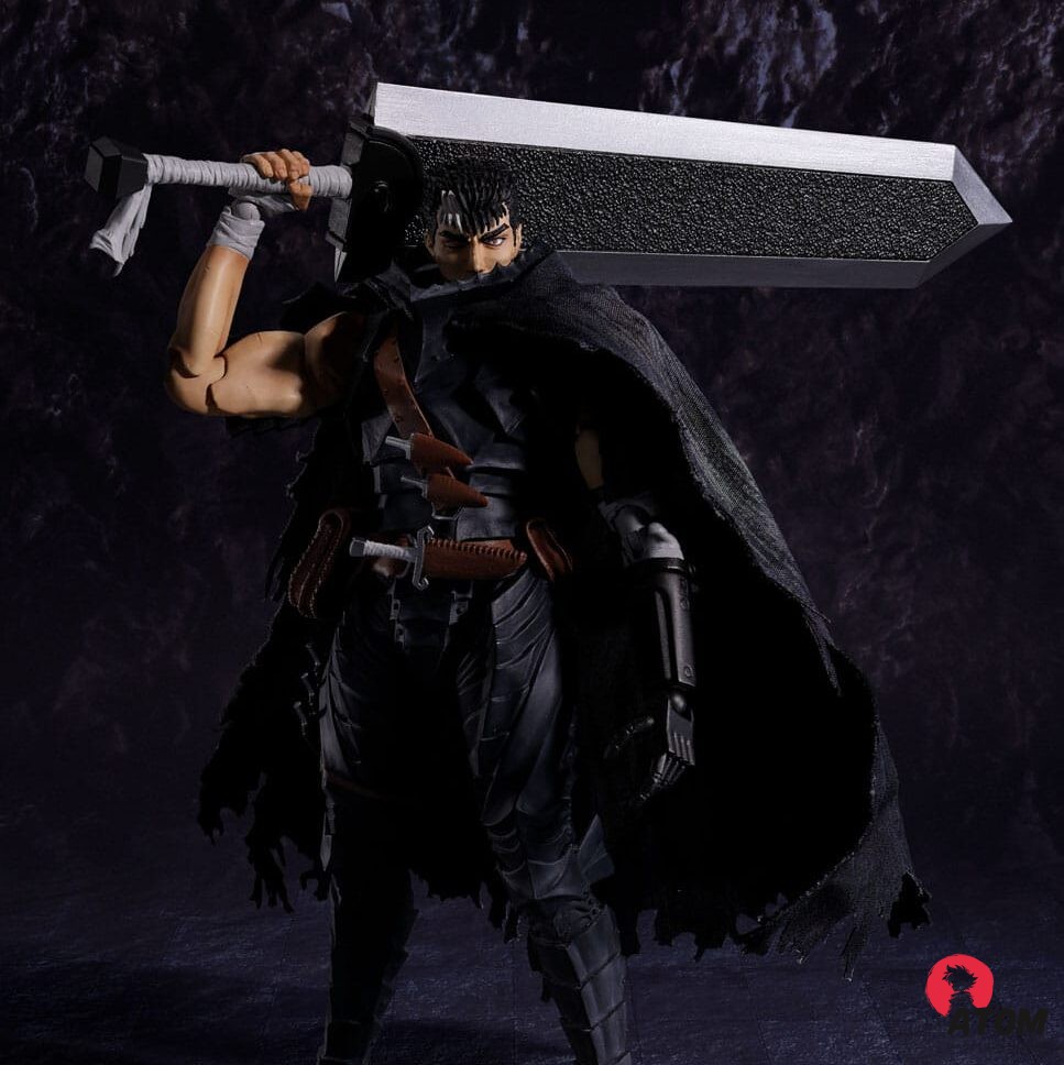 Figurine S.H. Figuarts Berserk - Guts (Armure de Berserker) (16cm). Bandai Tamashii Nations