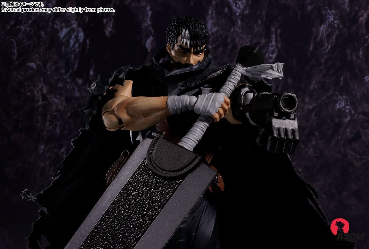 Figurine S.H. Figuarts Berserk - Guts (Armure de Berserker) (16cm). Bandai Tamashii Nations – Image 7
