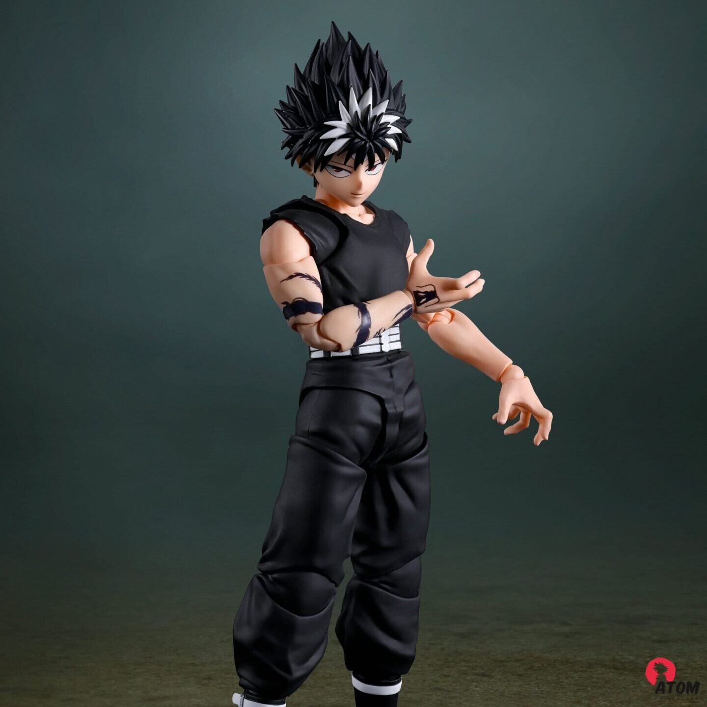 Figurine S.H. Figuarts - Yu Yu Hakusho - Figurine Hiei - (14 cm) . Bandai Tamashii Nations