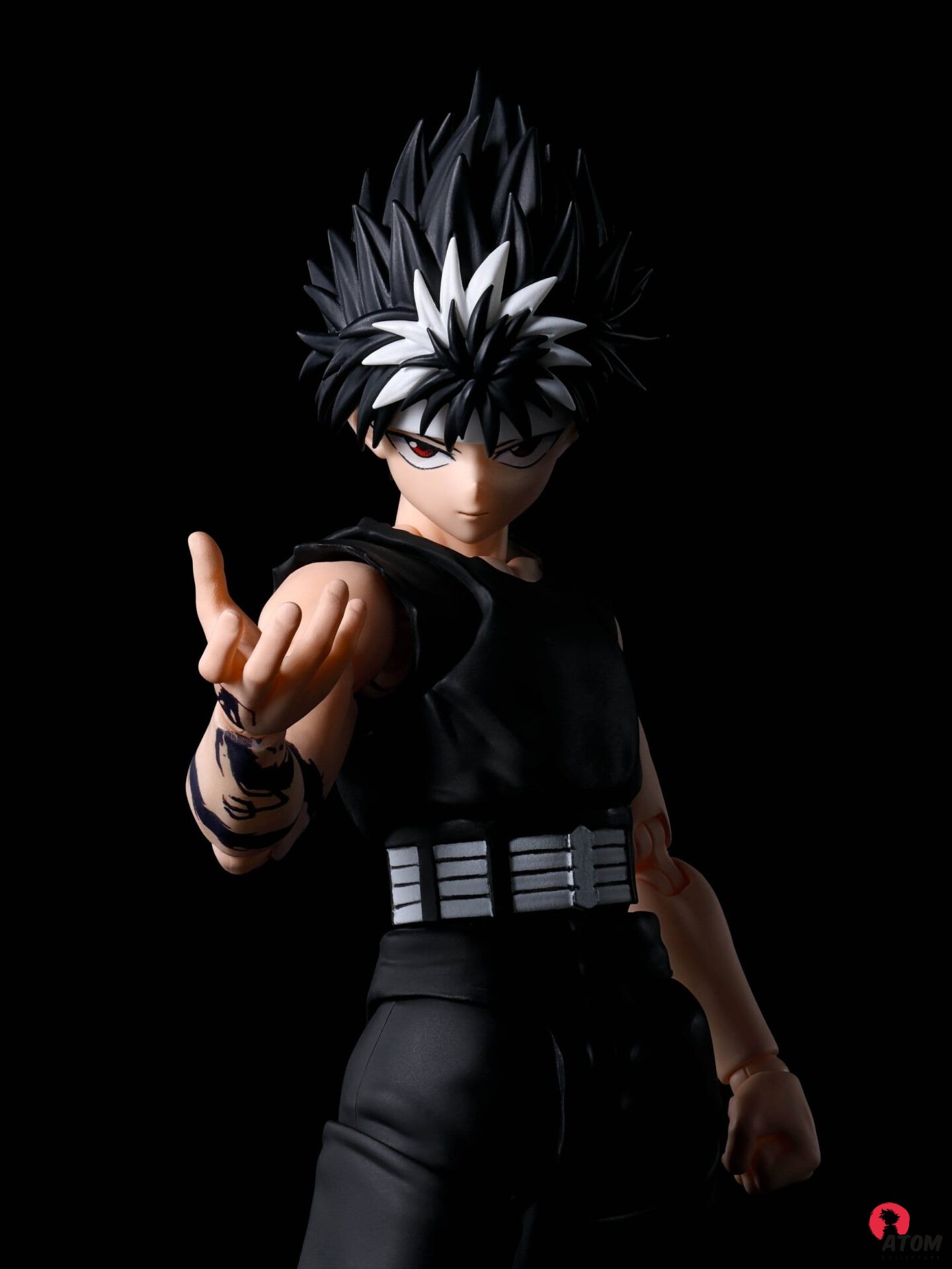 Figurine S.H. Figuarts - Yu Yu Hakusho - Figurine Hiei - (14 cm) . Bandai Tamashii Nations – Image 7