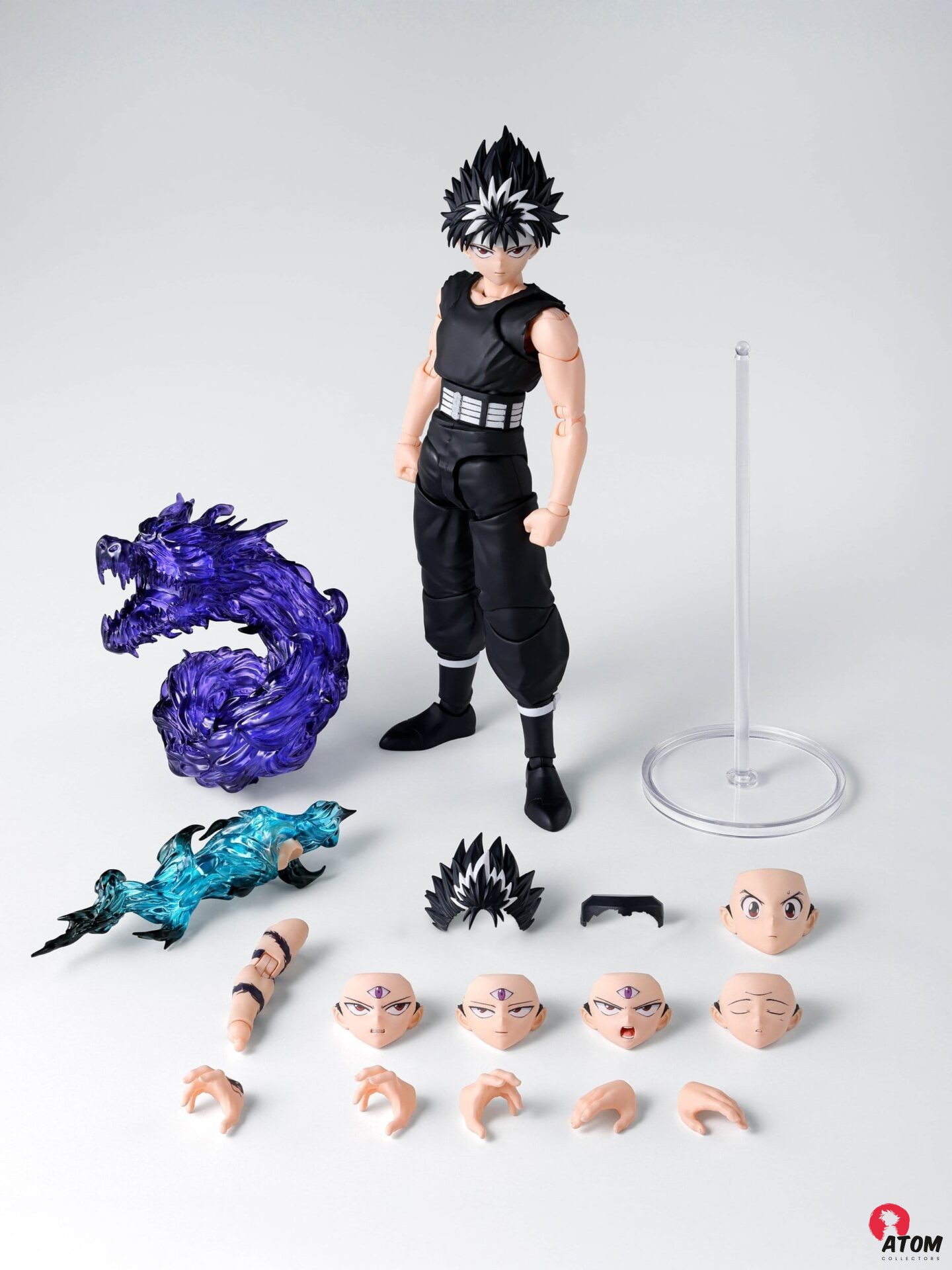 Figurine S.H. Figuarts - Yu Yu Hakusho - Figurine Hiei - (14 cm) . Bandai Tamashii Nations – Image 8