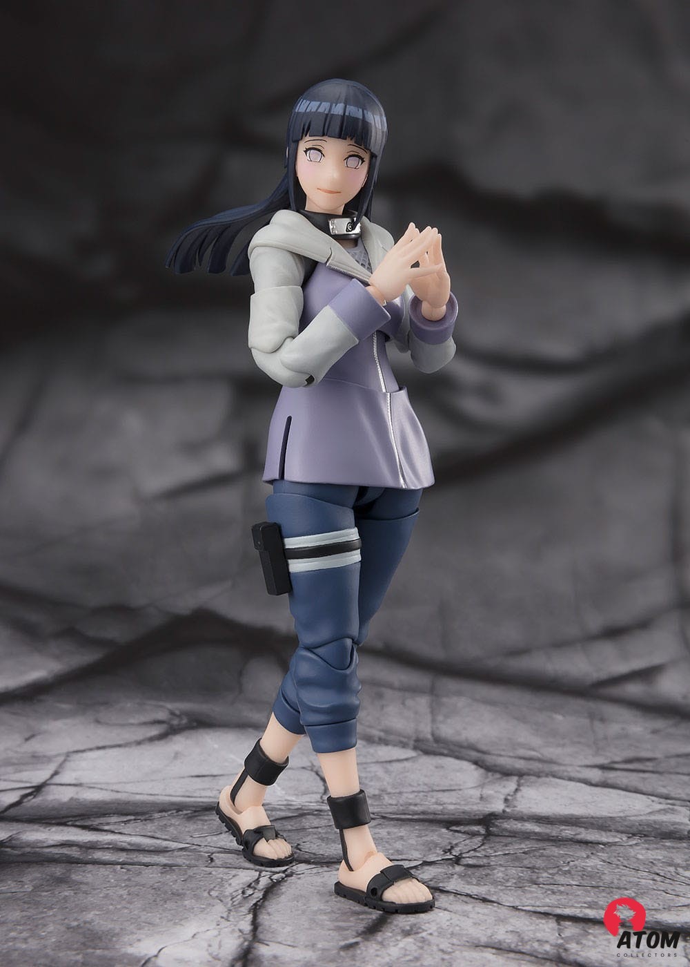 Figurine S.H. Figuarts - Naruto - Figurines Hinata Hyuga Virtuous Byakugan - (13 cm) . Bandai Tamashii Nations – Image 2