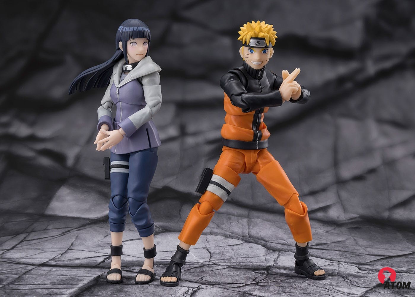 Figurine S.H. Figuarts - Naruto - Figurines Hinata Hyuga Virtuous Byakugan - (13 cm) . Bandai Tamashii Nations – Image 5