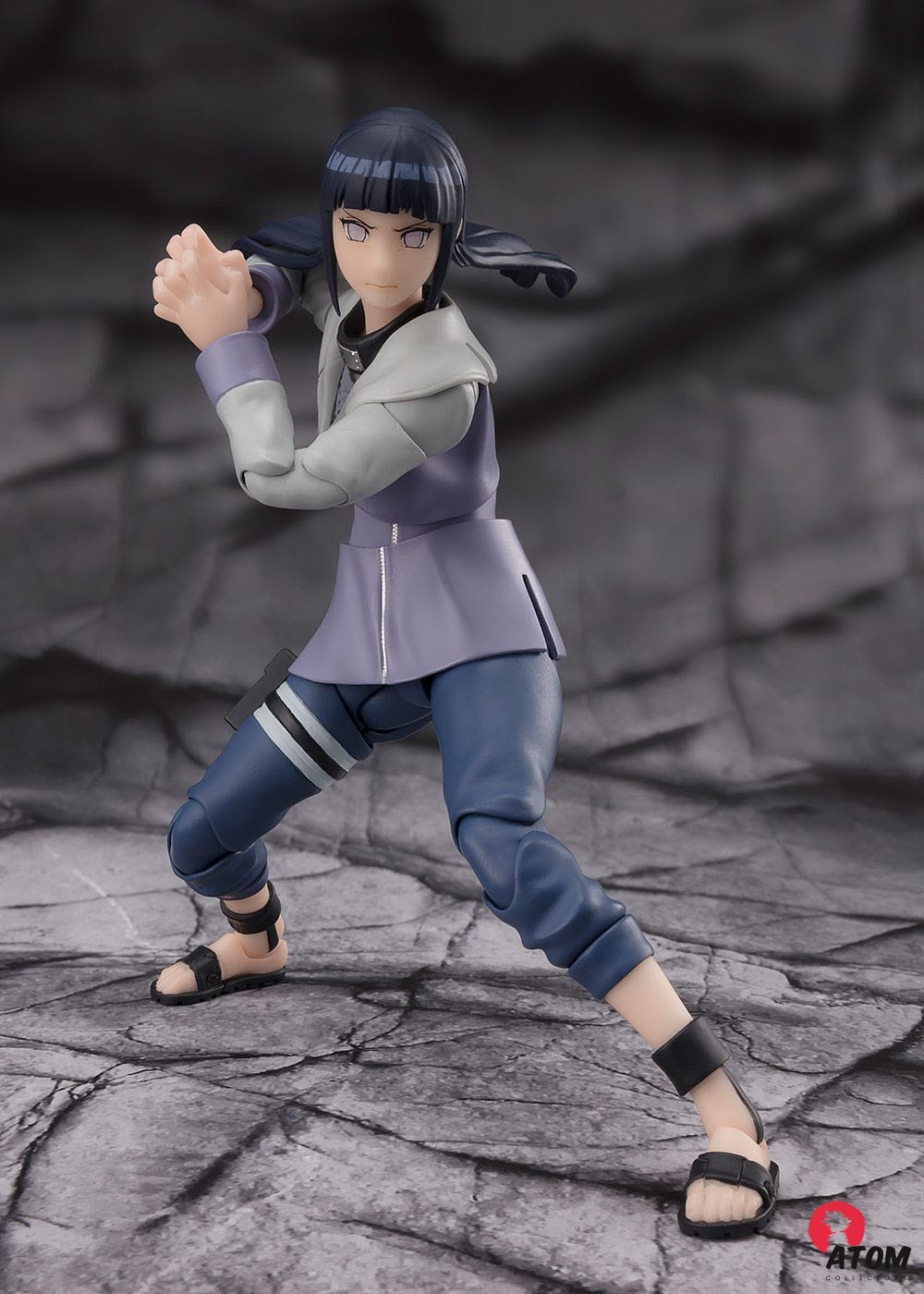 Figurine S.H. Figuarts - Naruto - Figurines Hinata Hyuga Virtuous Byakugan - (13 cm) . Bandai Tamashii Nations – Image 6