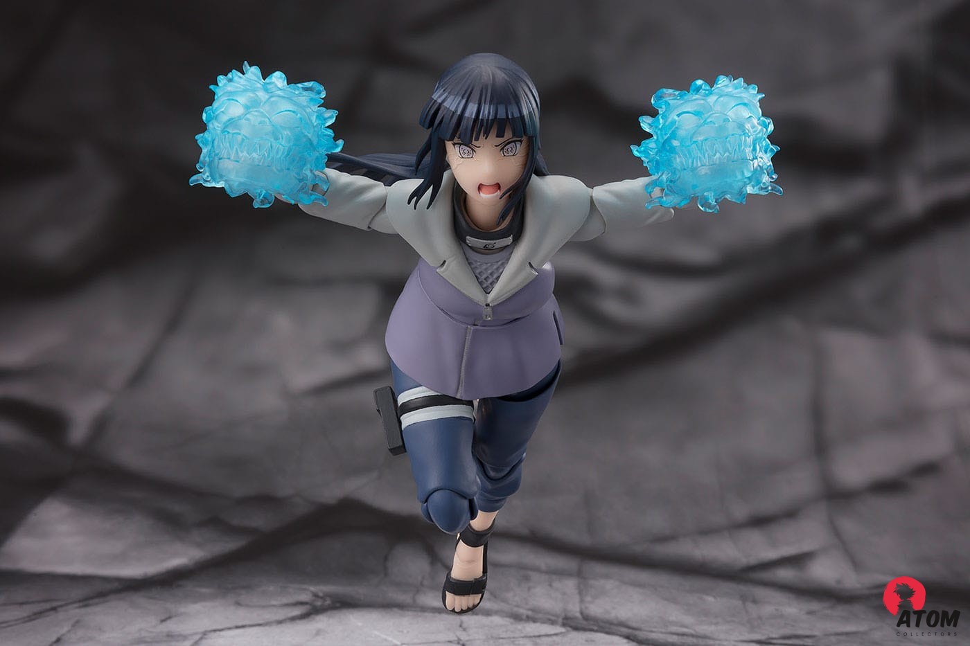 Figurine S.H. Figuarts - Naruto - Figurines Hinata Hyuga Virtuous Byakugan - (13 cm) . Bandai Tamashii Nations – Image 8
