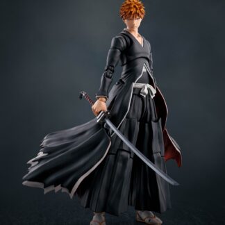 Figurine S.H. Figuarts - Bleach - Figurine Ichigo Kurosaki Getsugatensho - (16 cm) . Bandai Tamashii Nations