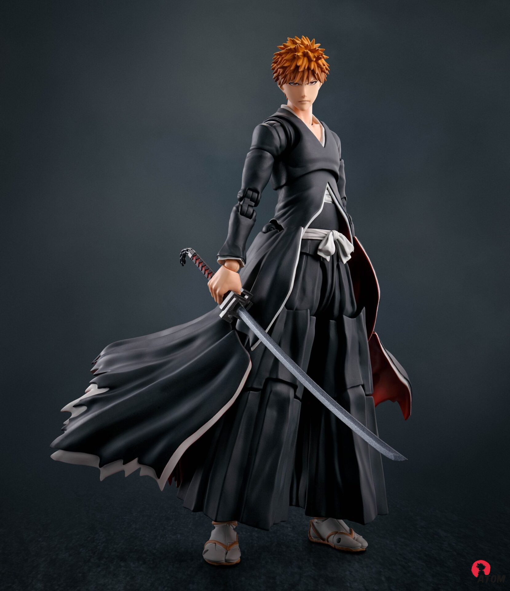 Figurine S.H. Figuarts - Bleach - Figurine Ichigo Kurosaki Getsugatensho - (16 cm) . Bandai Tamashii Nations