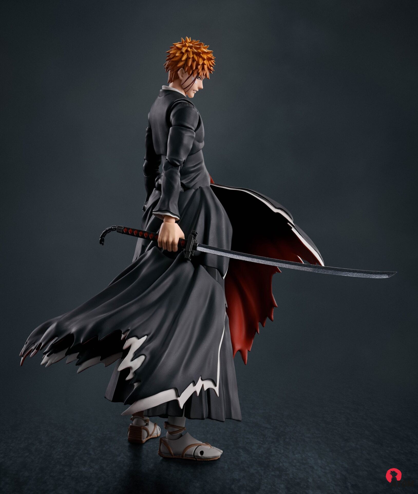 Figurine S.H. Figuarts - Bleach - Figurine Ichigo Kurosaki Getsugatensho - (16 cm) . Bandai Tamashii Nations – Image 2