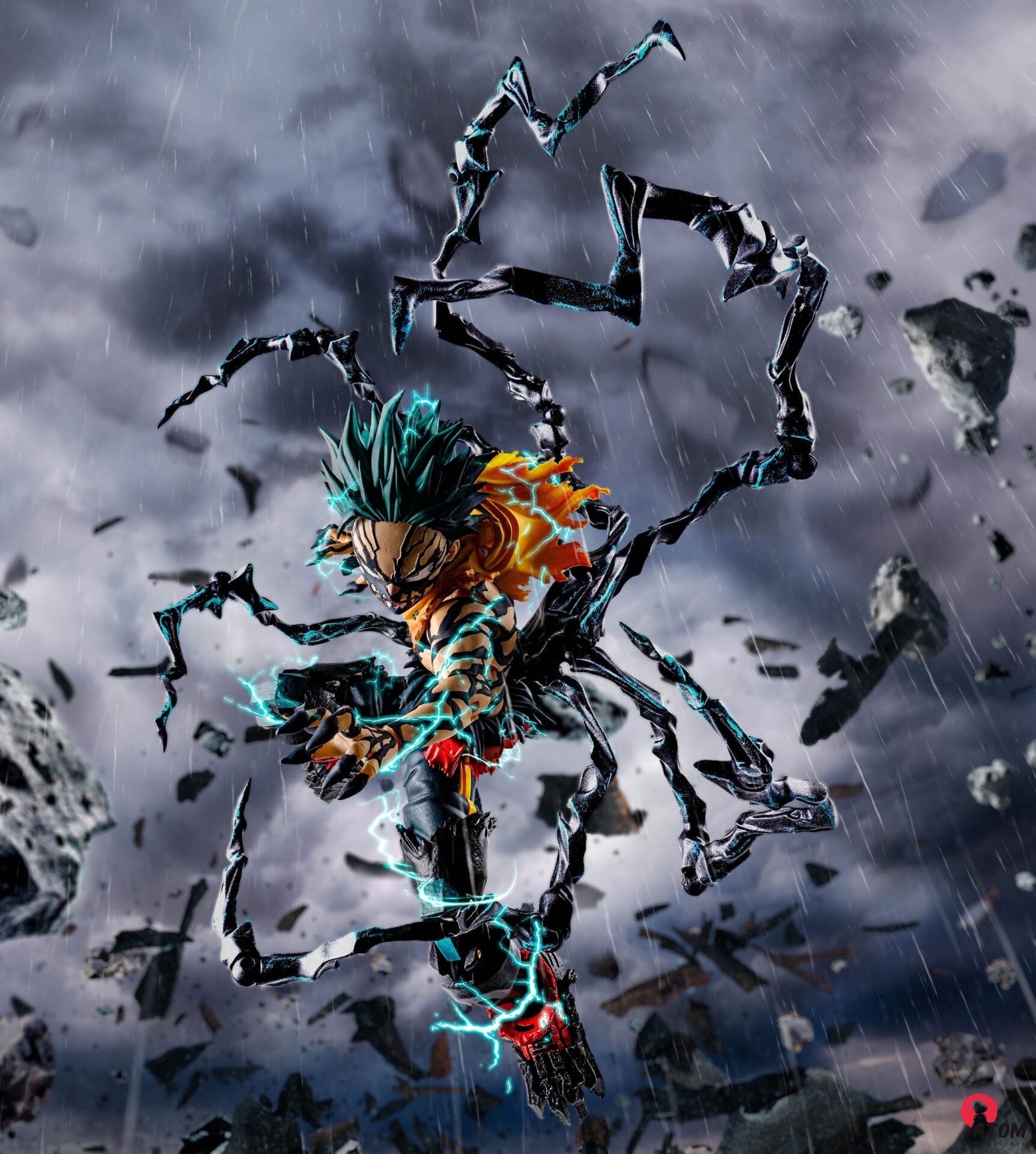 Figurine S.H. Figuarts - My Hero Academia - Figurine Deku Overlay - (14 cm) . Bandai Tamashii Nations – Image 6