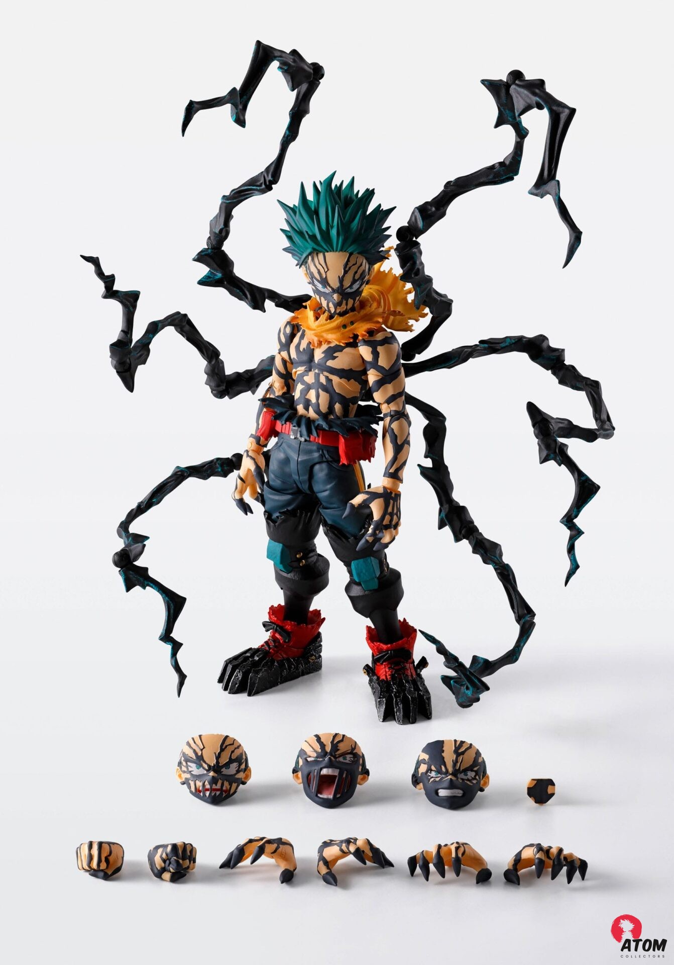 Figurine S.H. Figuarts - My Hero Academia - Figurine Deku Overlay - (14 cm) . Bandai Tamashii Nations – Image 3