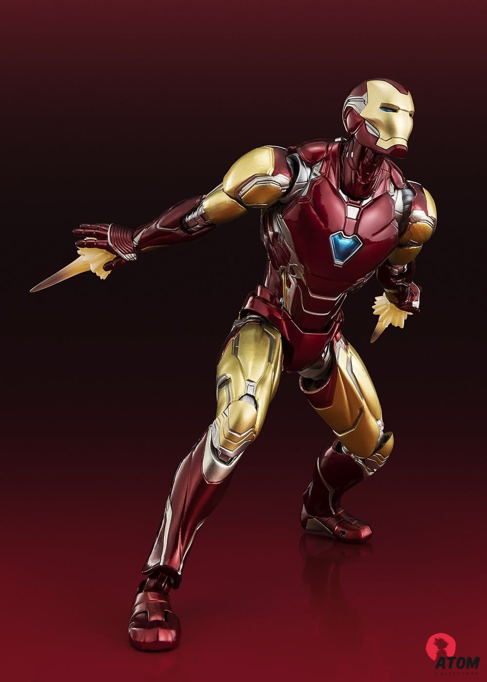 Figurine S.H. Figuarts - Marvel - Iron Man Mark85 (The Infinity Saga) (15 cm). Bandai Tamashii Nations – Image 5