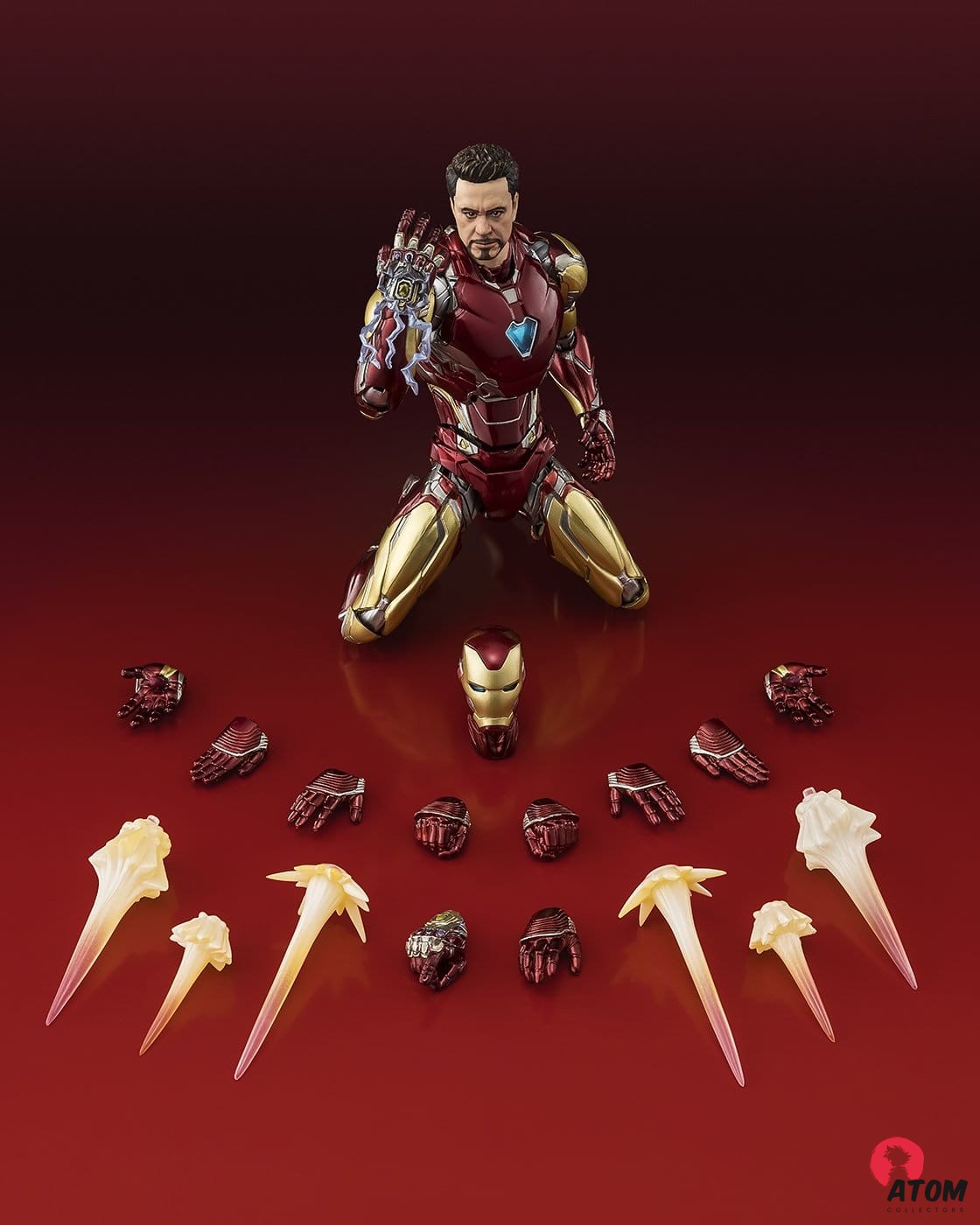 Figurine S.H. Figuarts - Marvel - Iron Man Mark85 (The Infinity Saga) (15 cm). Bandai Tamashii Nations – Image 4