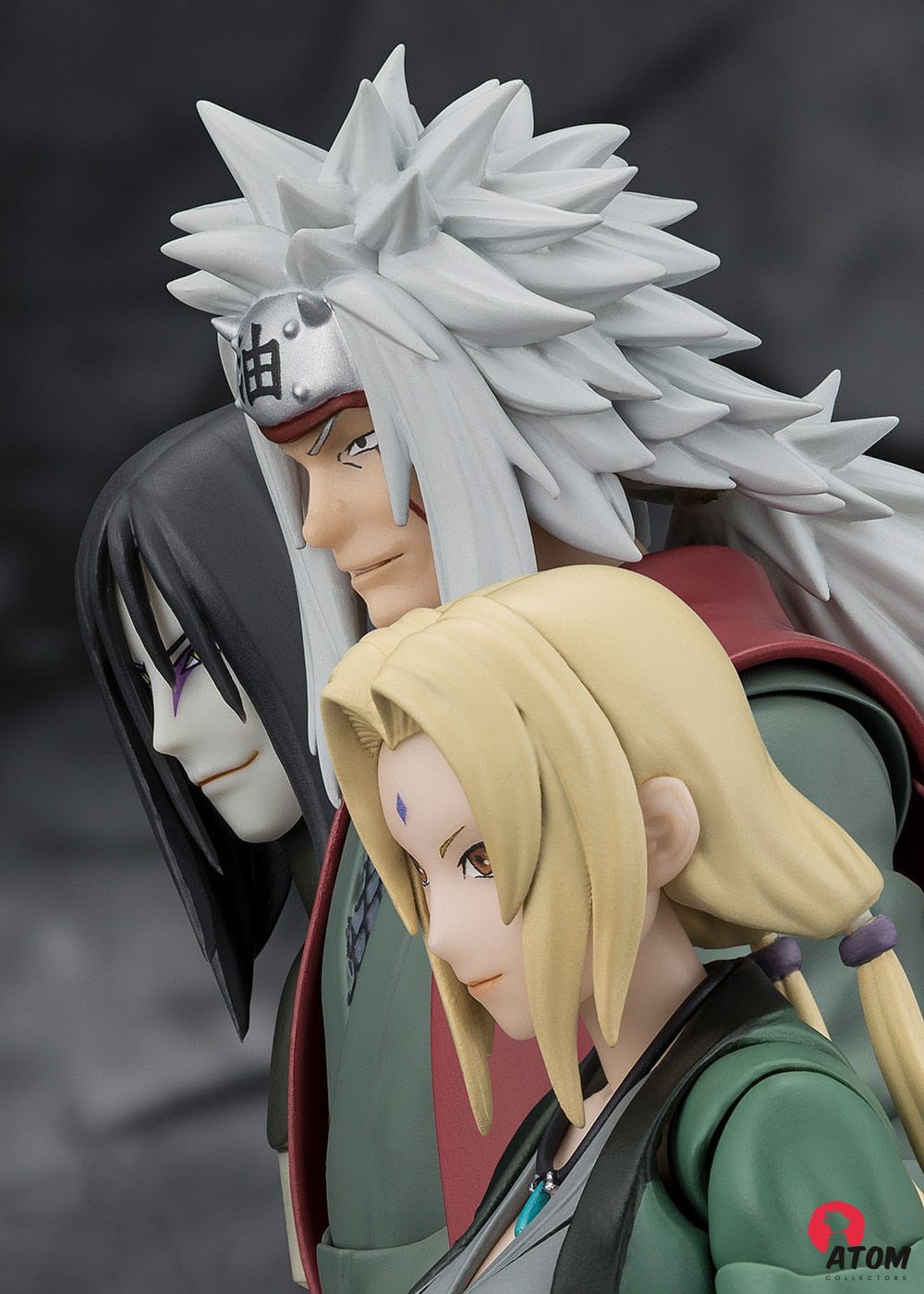 Figurine S.H. Figuarts - Naruto - Figurines Jiraiya Hidden Leaf Heroic Master Sage (Sage Mode Set) - (17 cm) . Bandai Tamashii Nations – Image 6