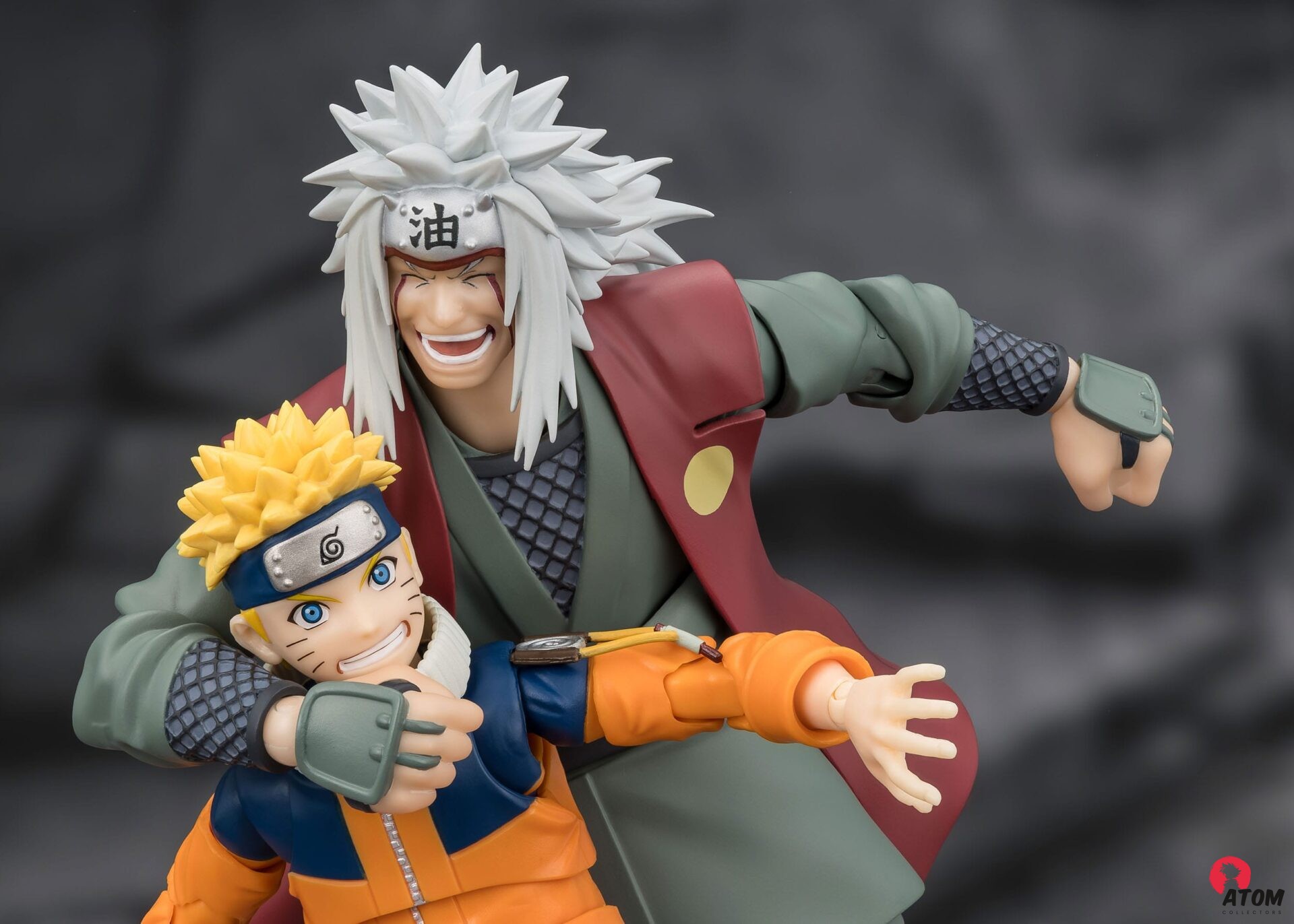 Figurine S.H. Figuarts - Naruto - Figurines Jiraiya Hidden Leaf Heroic Master Sage (Sage Mode Set) - (17 cm) . Bandai Tamashii Nations – Image 7