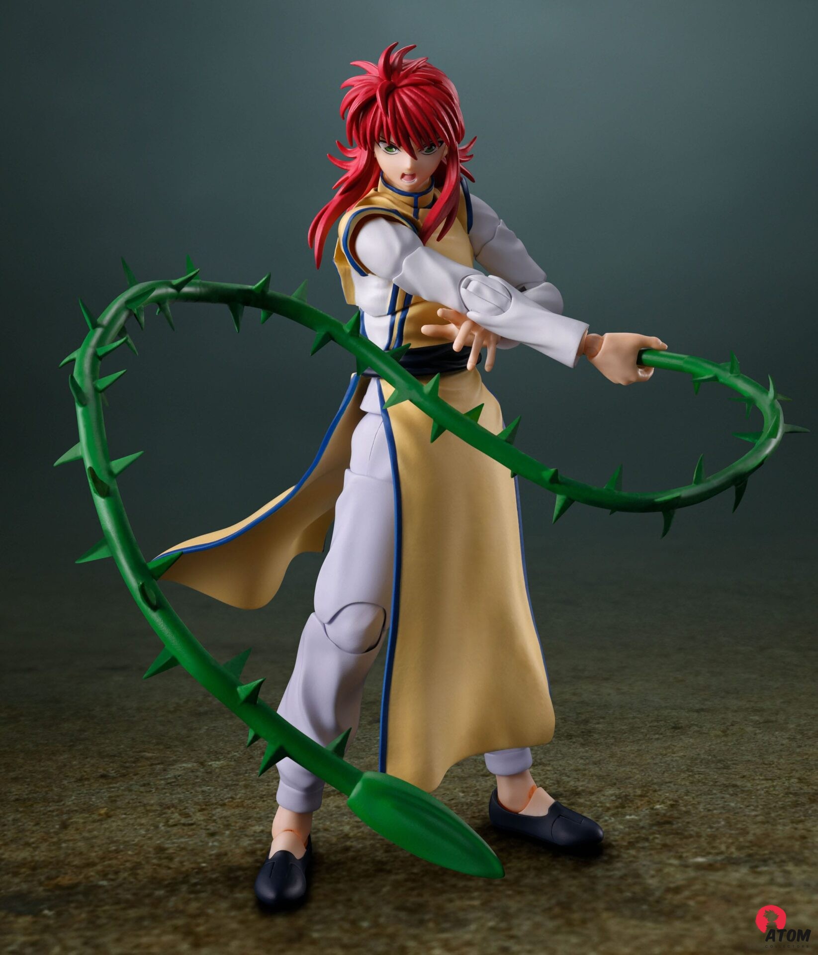 Figurine S.H. Figuarts - Yu Yu Hakusho - Figurine Kurama - (15 cm) . Bandai Tamashii Nations – Image 4