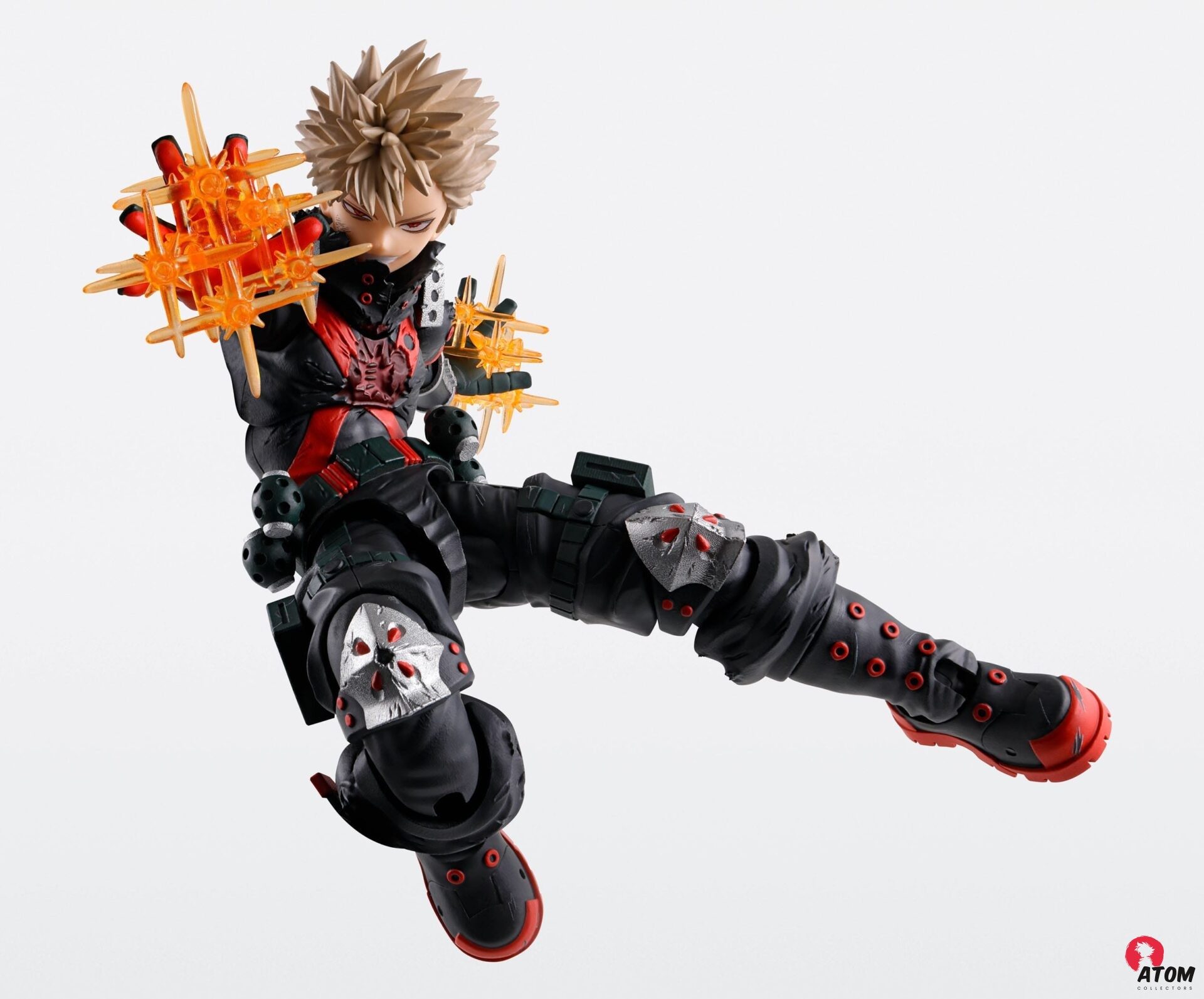 Figurine S.H. Figuarts - My Hero Academia - Figurine Katsuki Bakugo (The Beginning) - (15 cm) . Bandai Tamashii Nations – Image 4