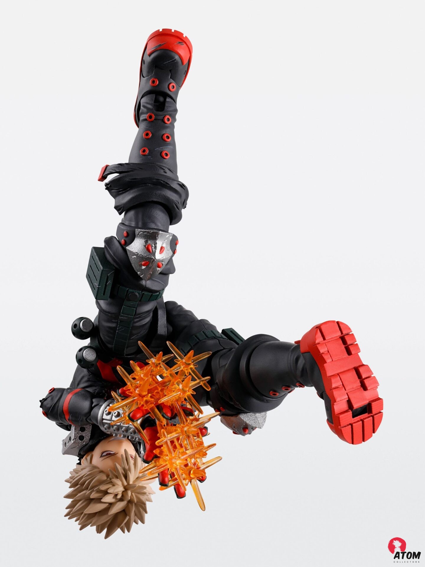Figurine S.H. Figuarts - My Hero Academia - Figurine Katsuki Bakugo (The Beginning) - (15 cm) . Bandai Tamashii Nations – Image 5