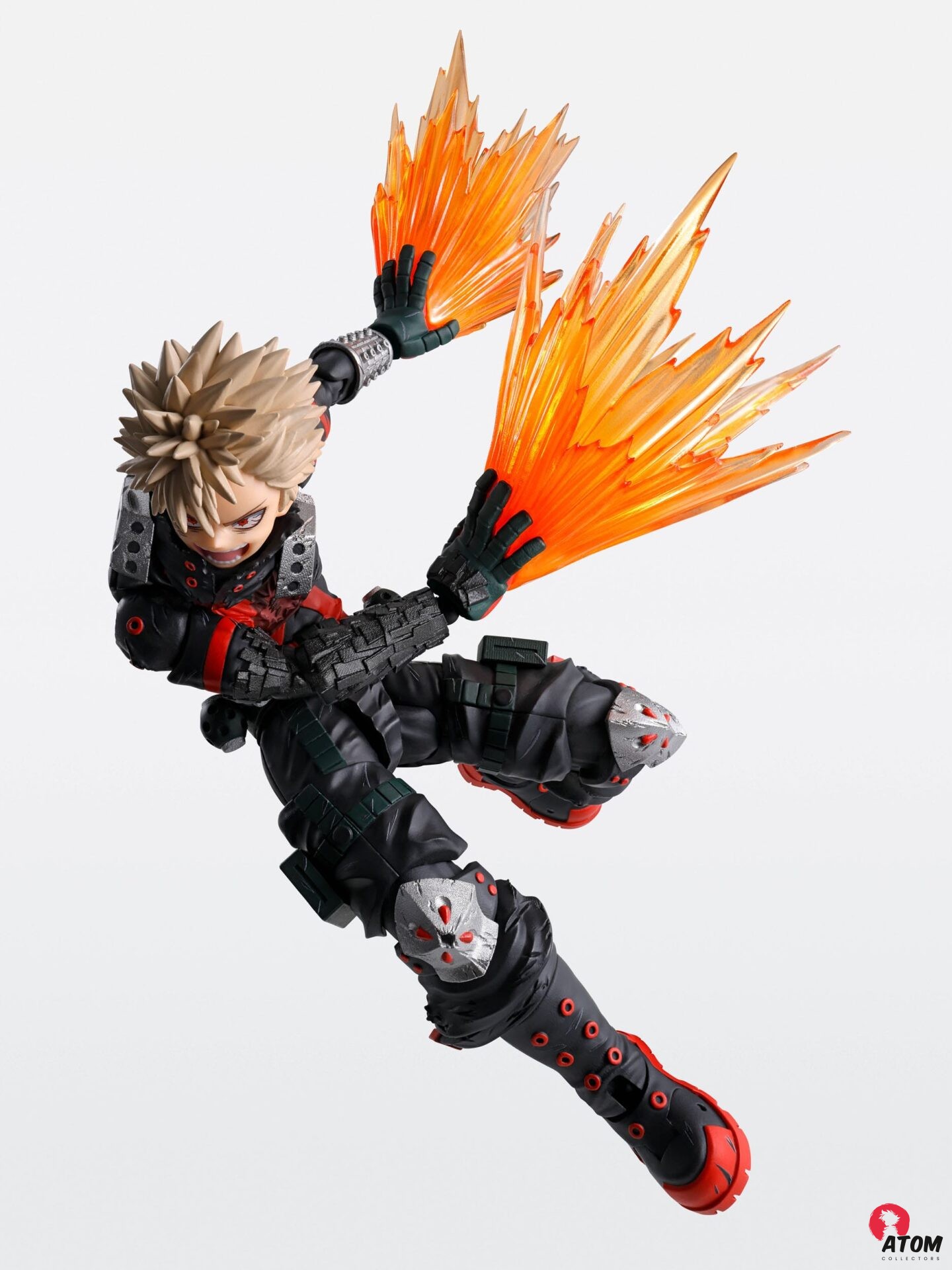 Figurine S.H. Figuarts - My Hero Academia - Figurine Katsuki Bakugo (The Beginning) - (15 cm) . Bandai Tamashii Nations – Image 6