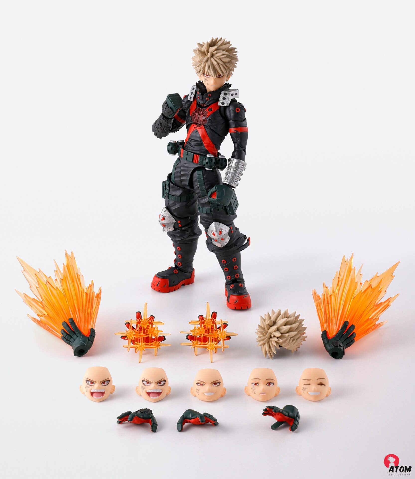 Figurine S.H. Figuarts - My Hero Academia - Figurine Katsuki Bakugo (The Beginning) - (15 cm) . Bandai Tamashii Nations – Image 8