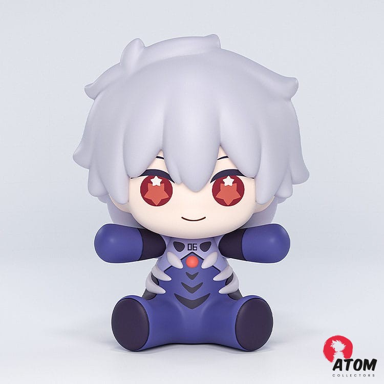 Rebuild of Evangelion figurine Chibi Huggy Good Smile Kaworu Nagisa: Plugsuit Ver. (7 cm) - Good Smile Company