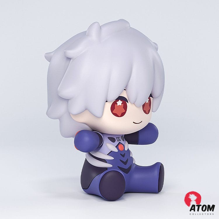 Rebuild of Evangelion figurine Chibi Huggy Good Smile Kaworu Nagisa: Plugsuit Ver. (7 cm) - Good Smile Company – Image 2