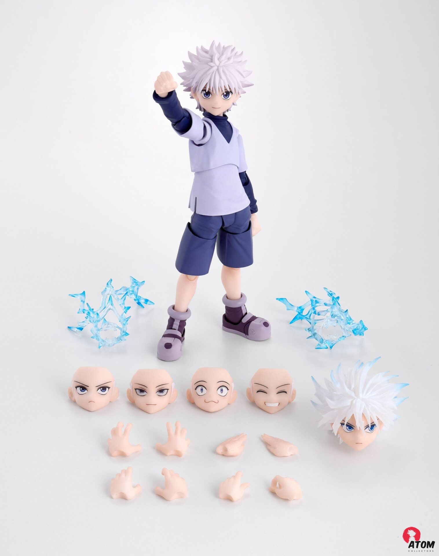 Figurine S.H. Figuarts Killua (14cm) Bandai Tamashii Nations – Image 4