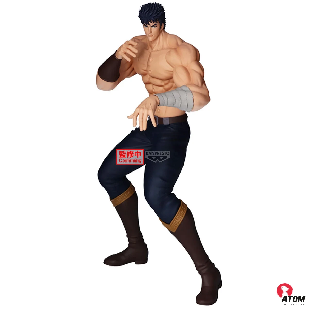 HOKUTO NO KEN - Fist of the North Star - Kenshiro - GRANDISTA - (26 cm) . Bandai Tamashii Nations