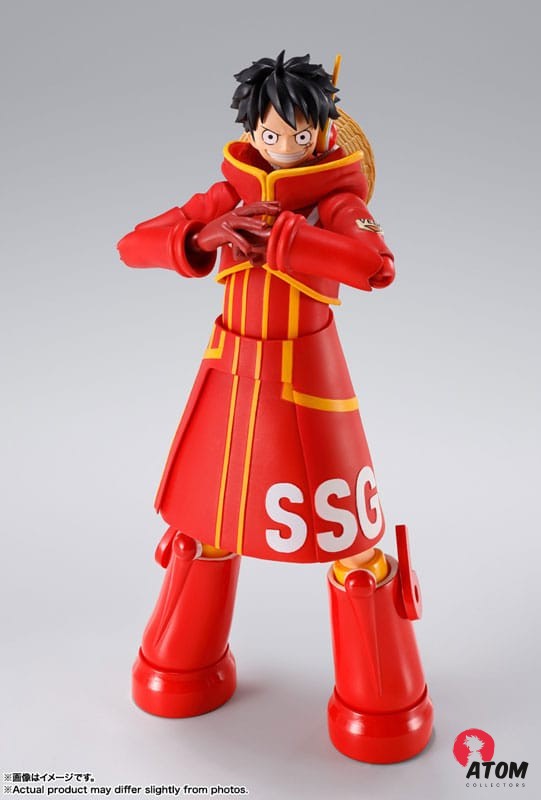 Figurine S.H. Figuarts - One Piece - Luffy Island Egghead - (15 cm) . Bandai Tamashii Nations – Image 2