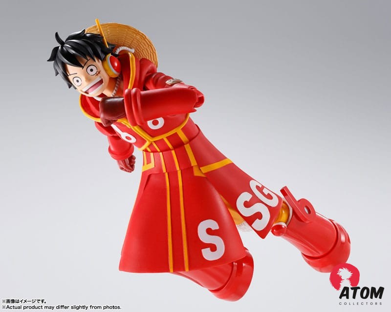 Figurine S.H. Figuarts - One Piece - Luffy Island Egghead - (15 cm) . Bandai Tamashii Nations – Image 3