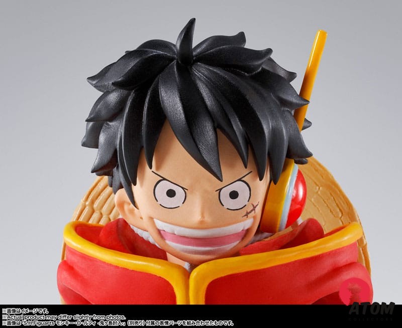 Figurine S.H. Figuarts - One Piece - Luffy Island Egghead - (15 cm) . Bandai Tamashii Nations – Image 7