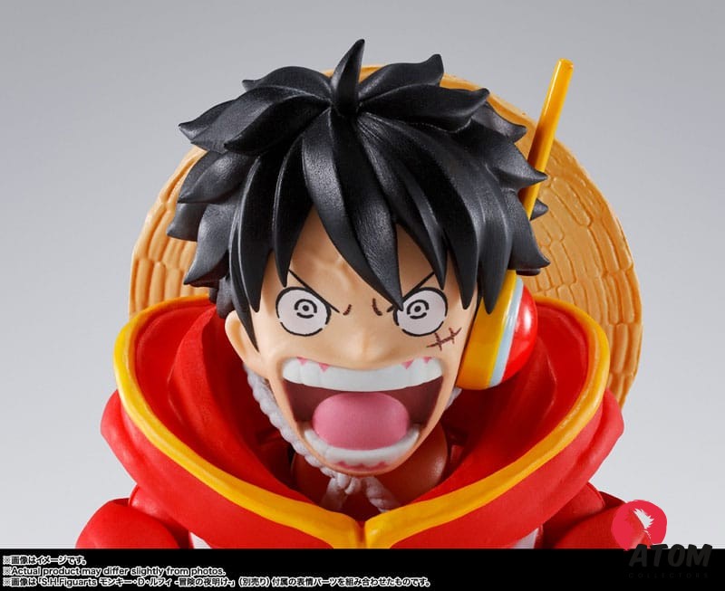 Figurine S.H. Figuarts - One Piece - Luffy Island Egghead - (15 cm) . Bandai Tamashii Nations – Image 8