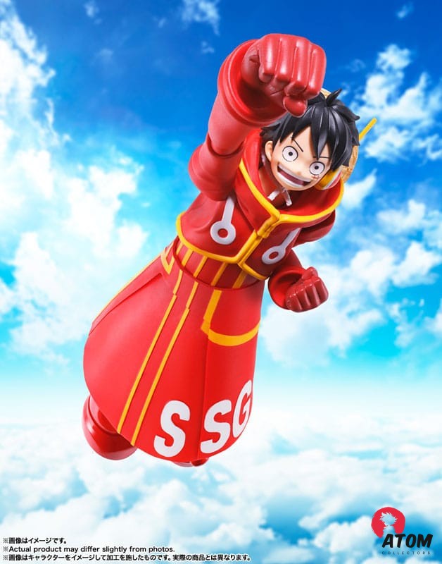 Figurine S.H. Figuarts - One Piece - Luffy Island Egghead - (15 cm) . Bandai Tamashii Nations – Image 9