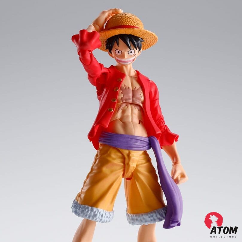 Figurine S.H. Figuarts - One Piece - Monkey D. Luffy (The Raid on Onigashima) - (14 cm) . Bandai Tamashii Nations