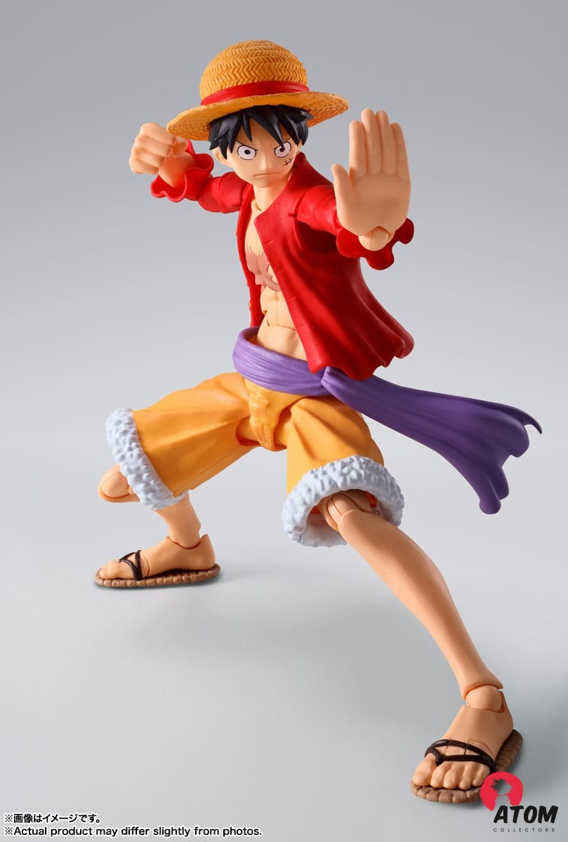 Figurine S.H. Figuarts - One Piece - Monkey D. Luffy (The Raid on Onigashima) - (14 cm) . Bandai Tamashii Nations – Image 2