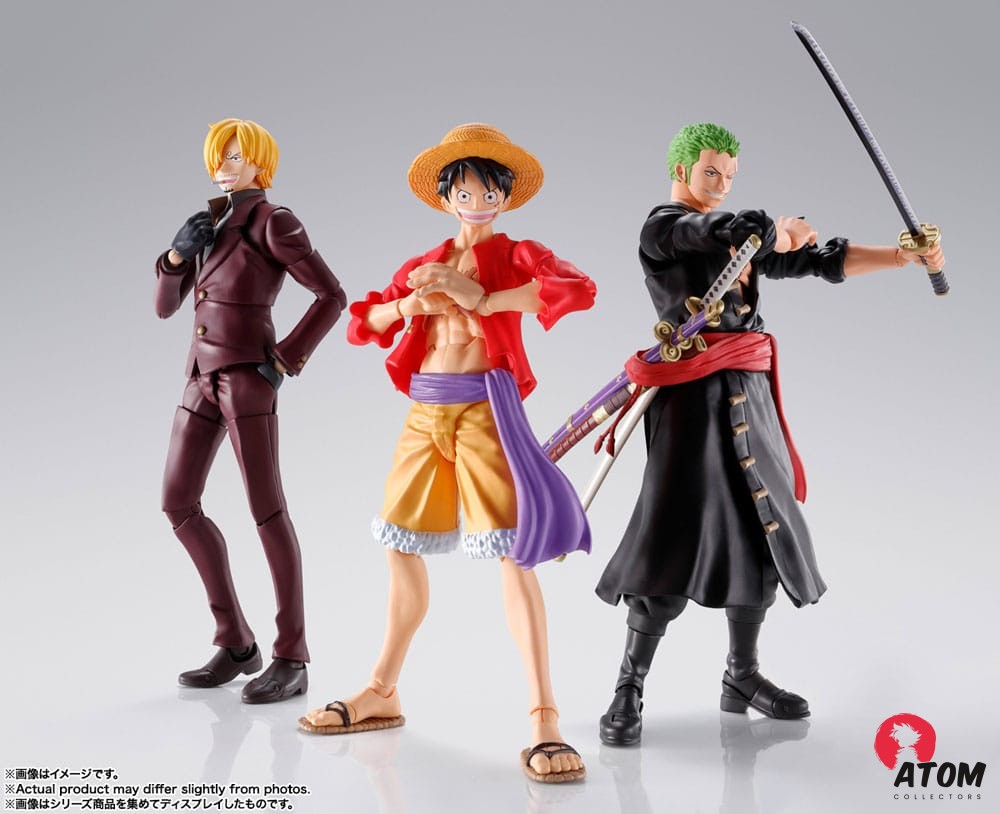 Figurine S.H. Figuarts - One Piece - Monkey D. Luffy (The Raid on Onigashima) - (14 cm) . Bandai Tamashii Nations – Image 5