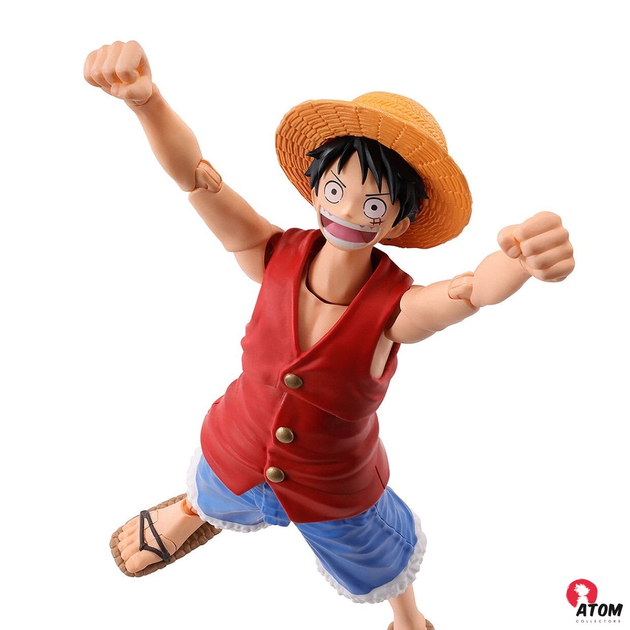 Figurine S.H. Figuarts - Monkey D. Luffy Romance Dawn - One Piece (15cm). Bandai Tamashii Nations