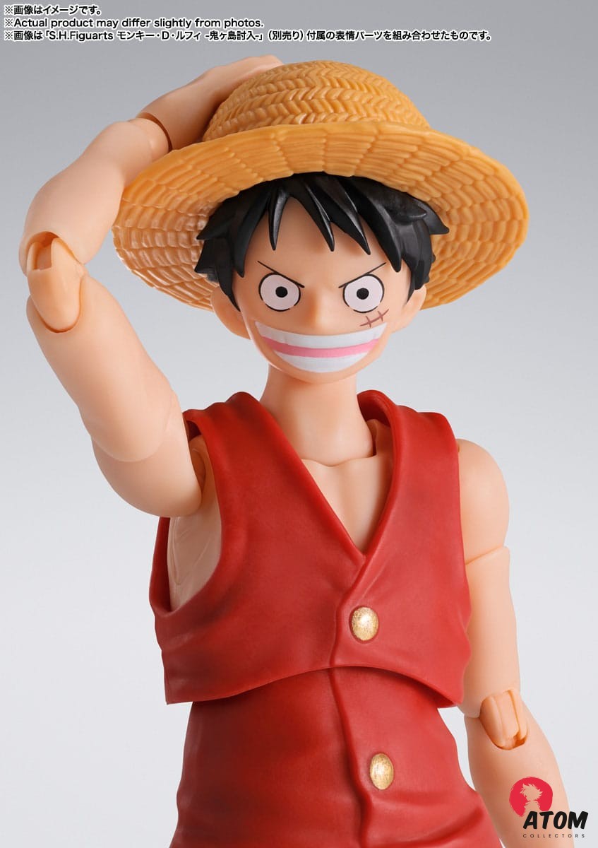 Figurine S.H. Figuarts - Monkey D. Luffy Romance Dawn - One Piece (15cm). Bandai Tamashii Nations – Image 2